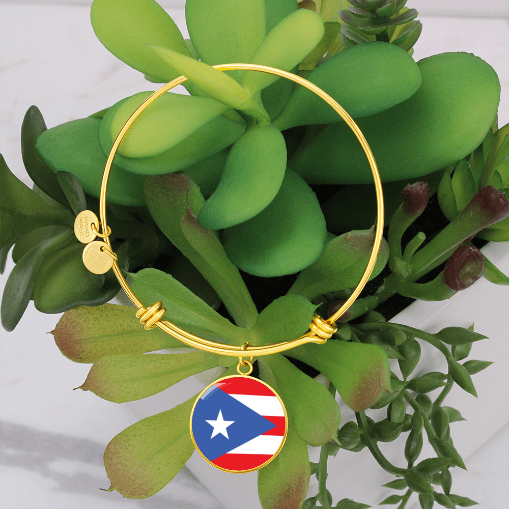 Puerto Rico Luxury Circle Bangle