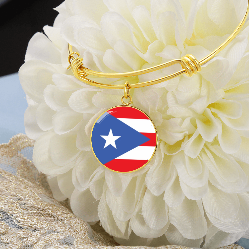 Puerto Rico Luxury Circle Bangle