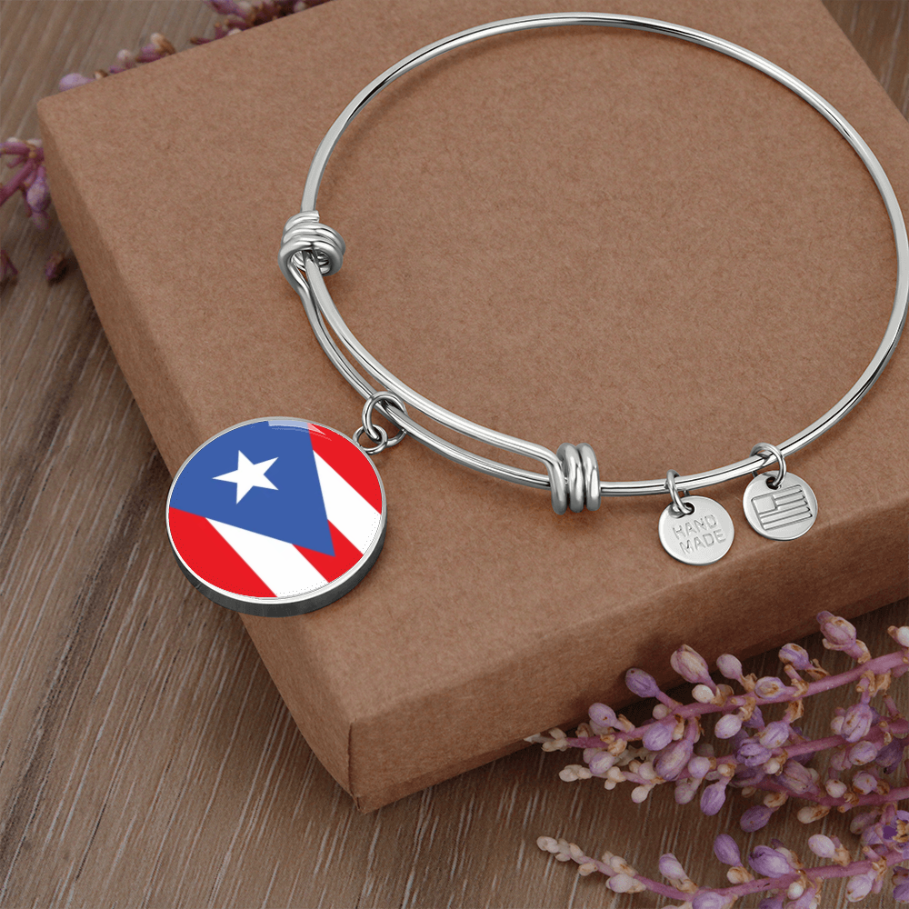 Puerto Rico Luxury Circle Bangle