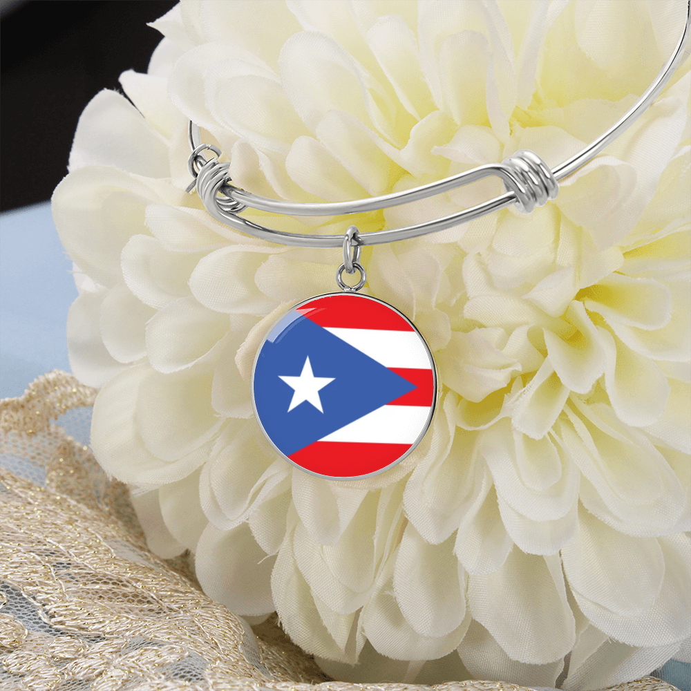 Puerto Rico Luxury Circle Bangle