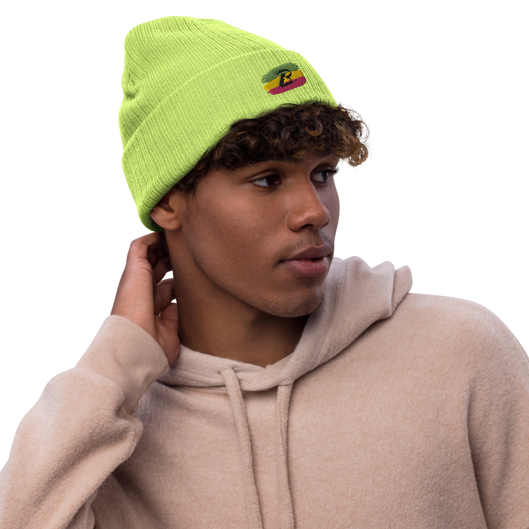 Bliaspora Apparel Logo Ribbed knit beanie