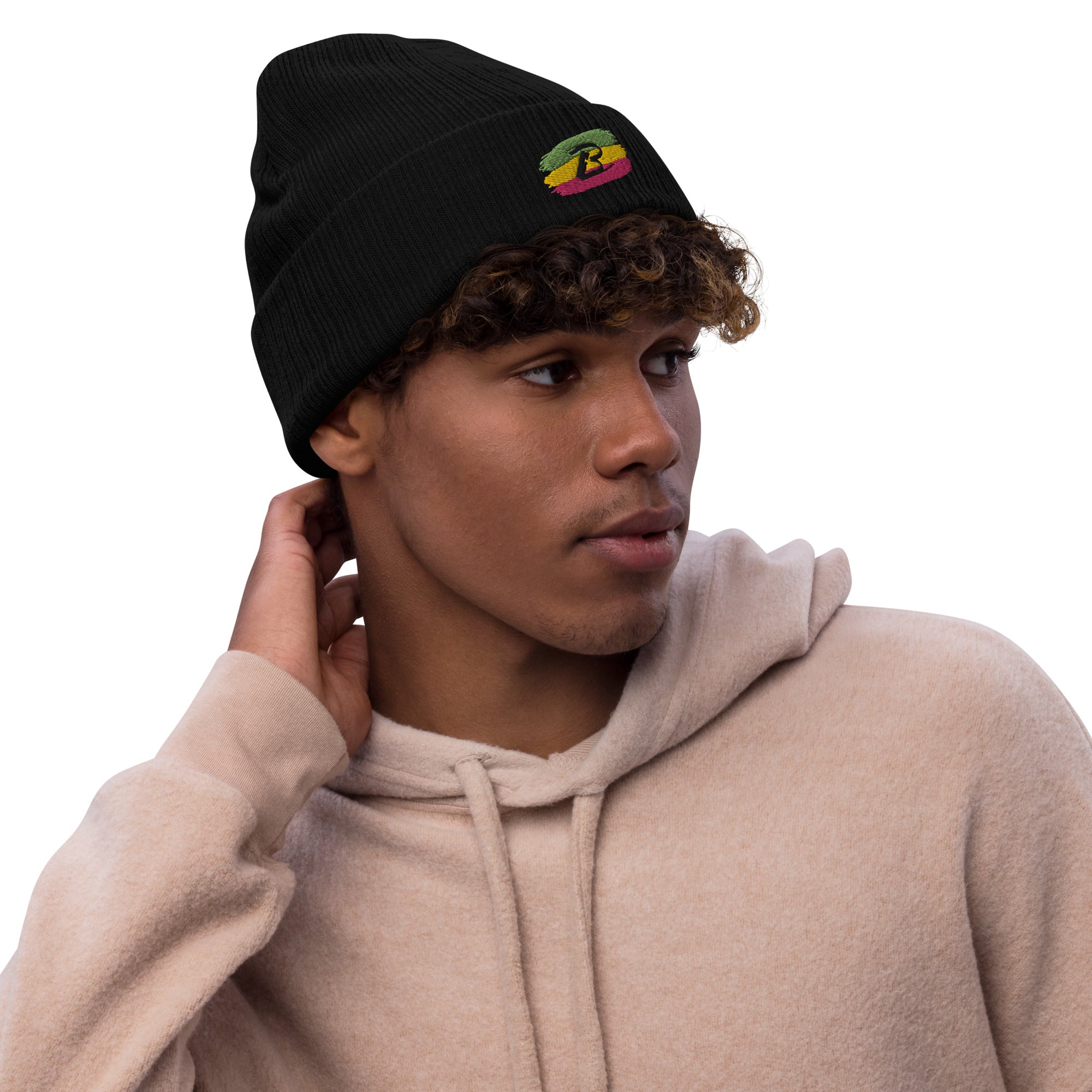 Bliaspora Apparel Logo Ribbed knit beanie