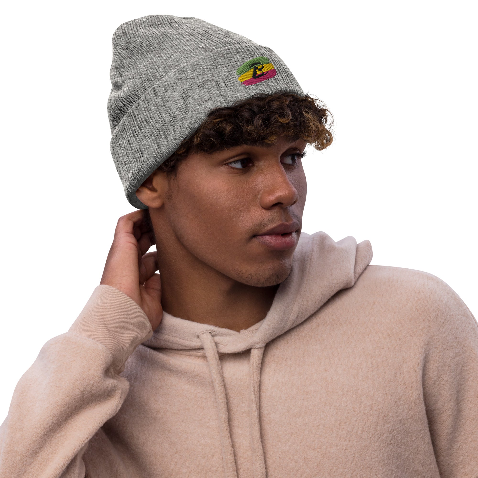 Bliaspora Apparel Logo Ribbed knit beanie