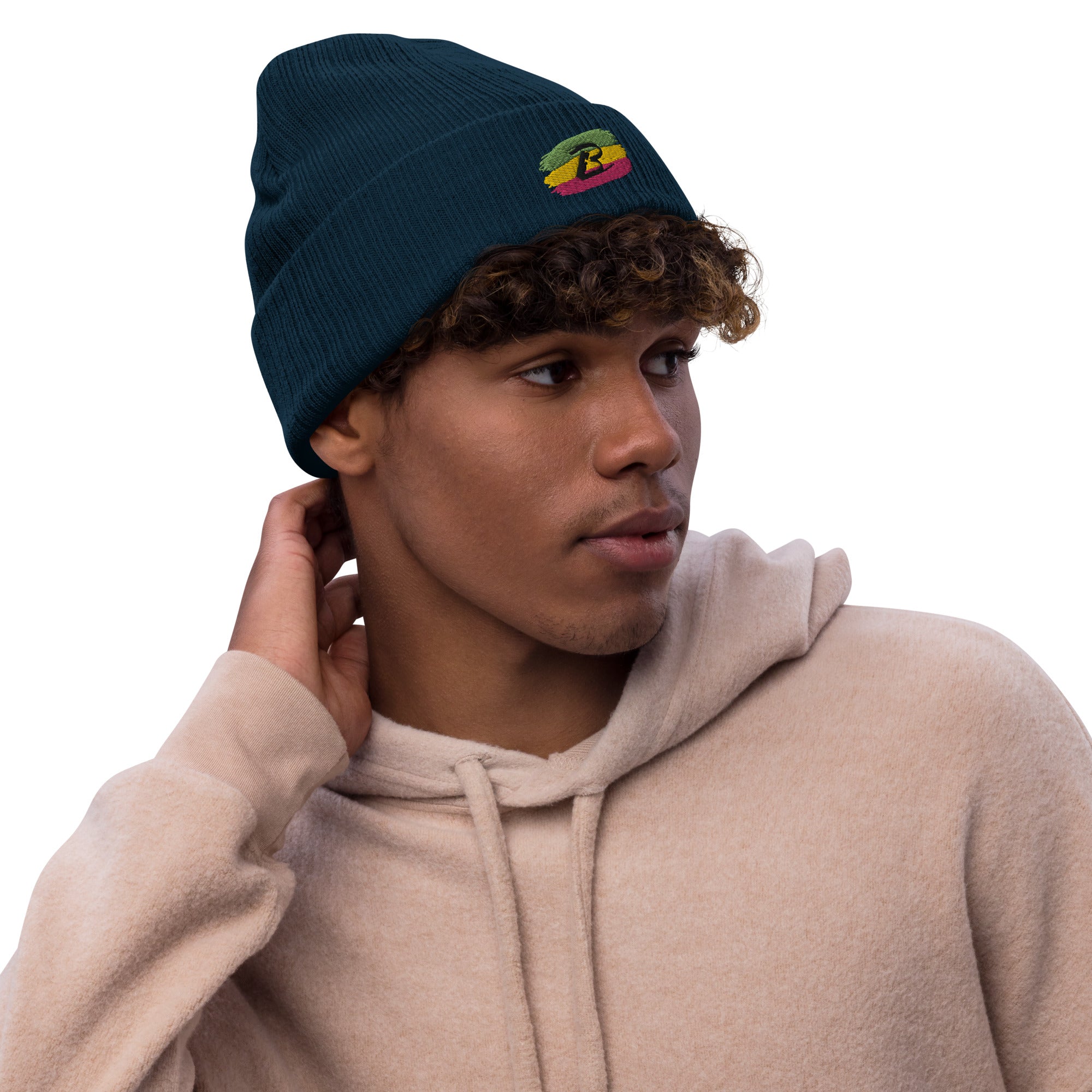 Bliaspora Apparel Logo Ribbed knit beanie