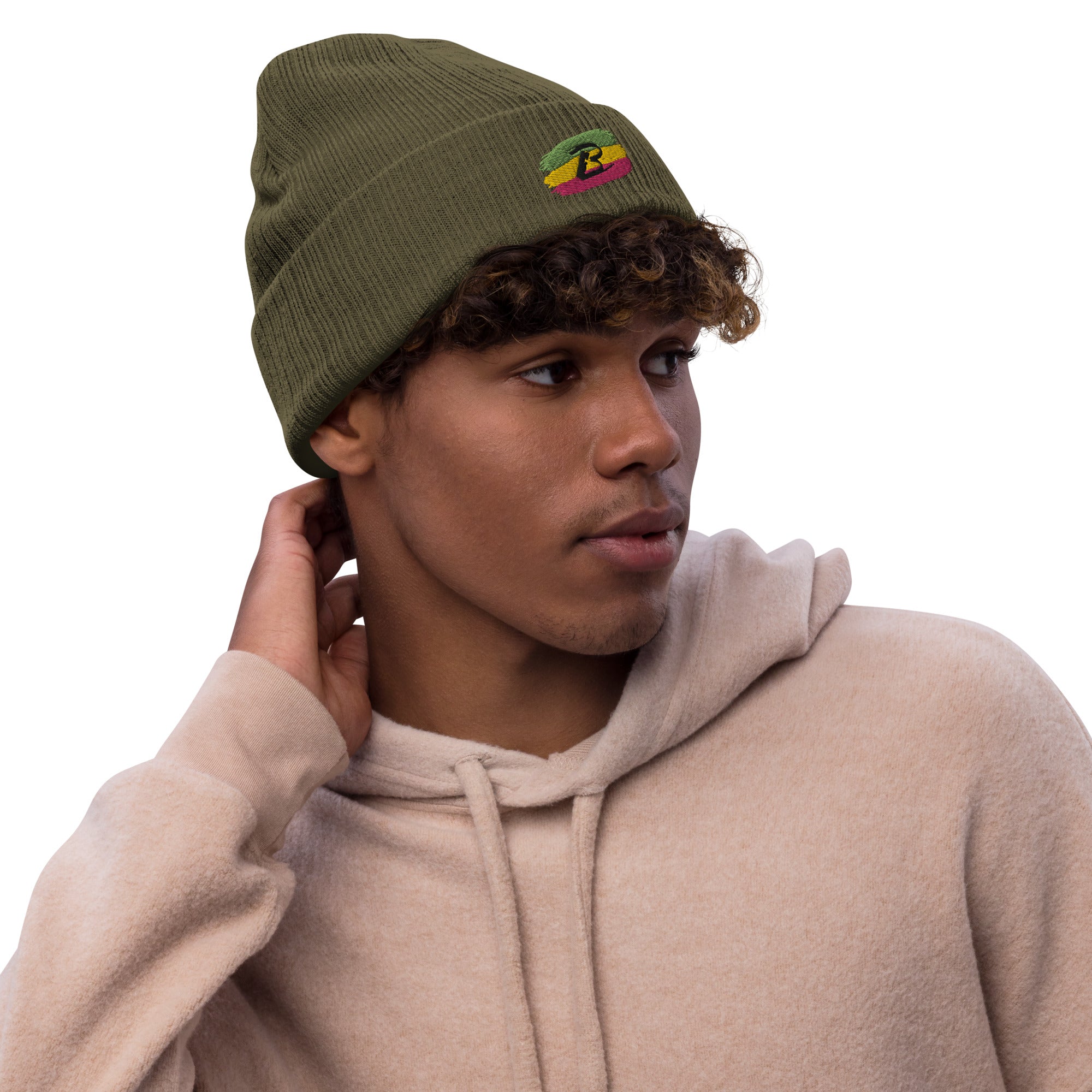 Bliaspora Apparel Logo Ribbed knit beanie