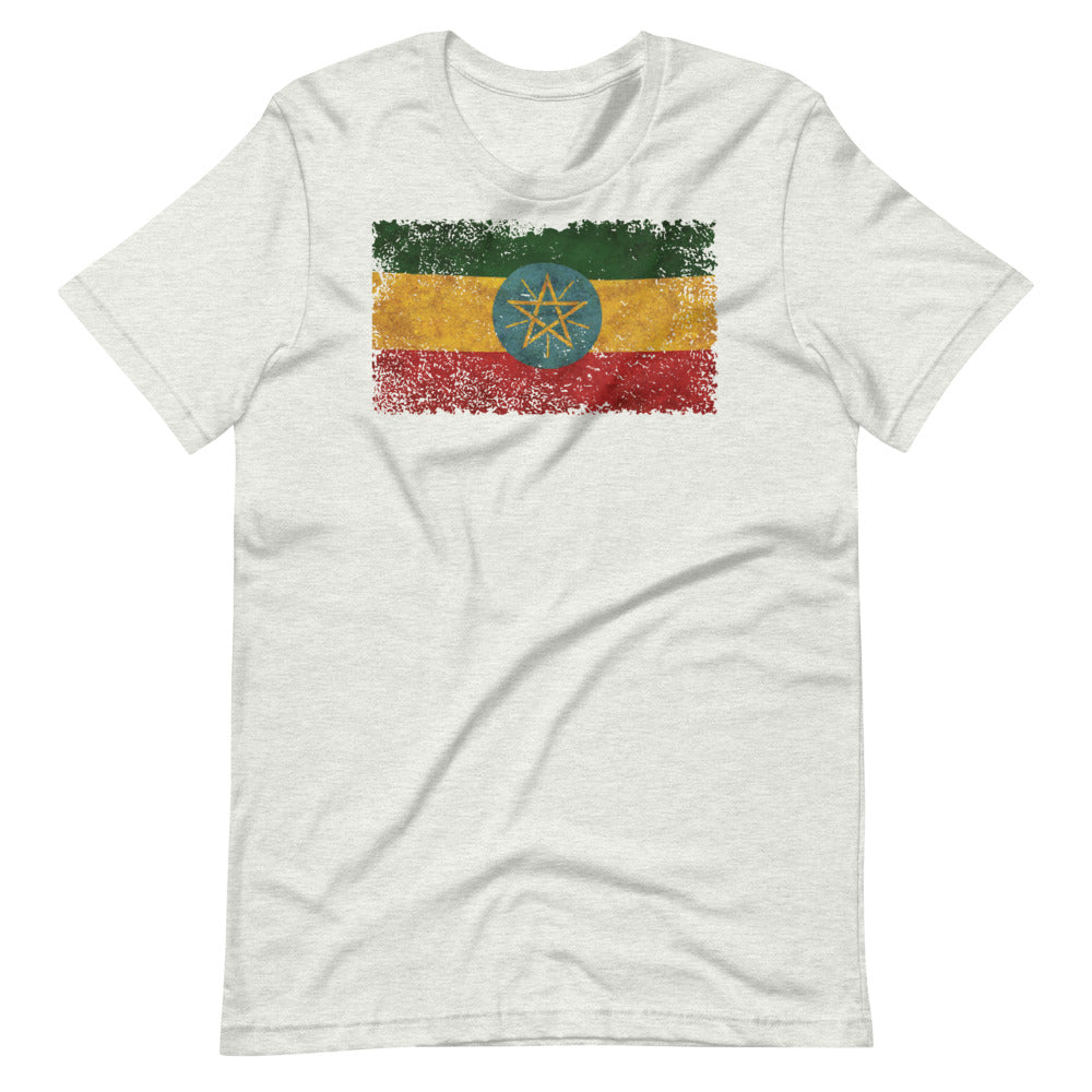 Ethiopia Grunge Short-Sleeve Men's T-Shirt